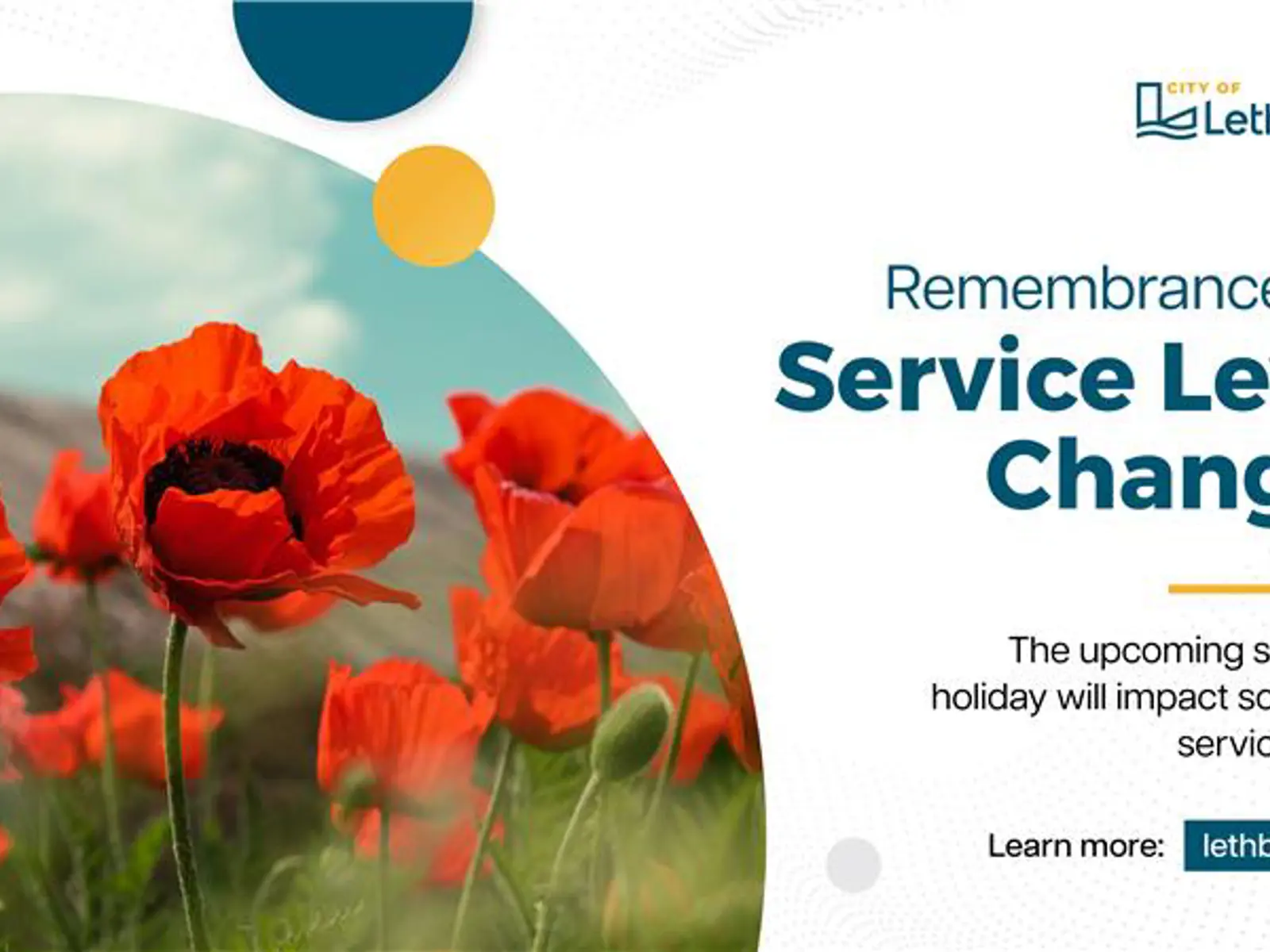 Public Service Announcements | City of Lethbridge