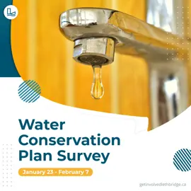 Water Conservation Plan Survey socials 2024