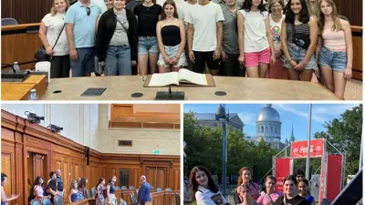 School exchange kids in Chambers