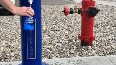 Water filling station