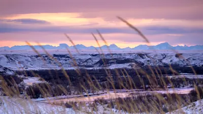 Winter coulee river photo Jody Young contest