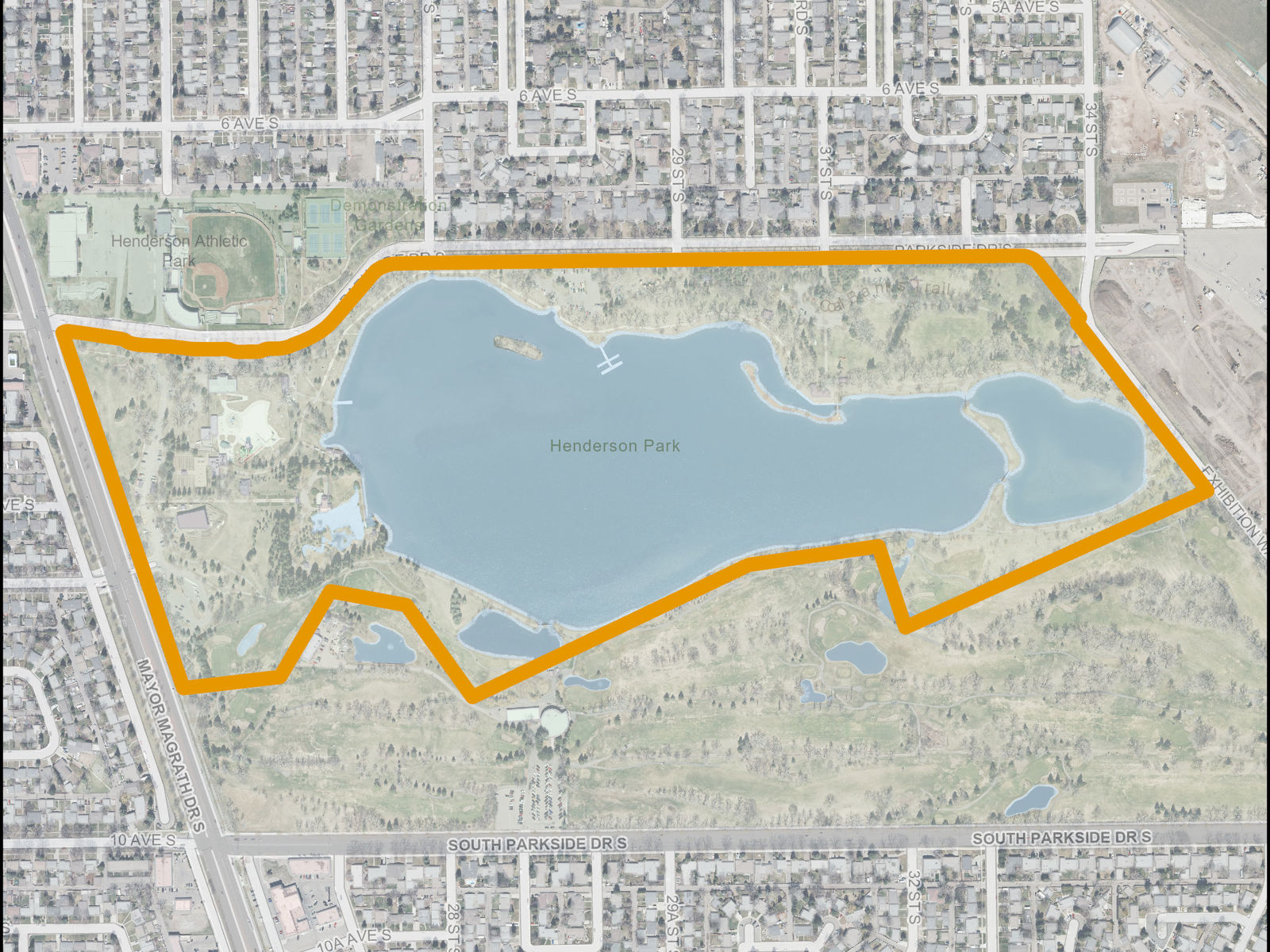 Henderson Lake Park City of Lethbridge