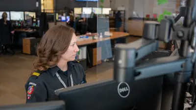PSCC Public Service Answering Point In Lethbridge 911