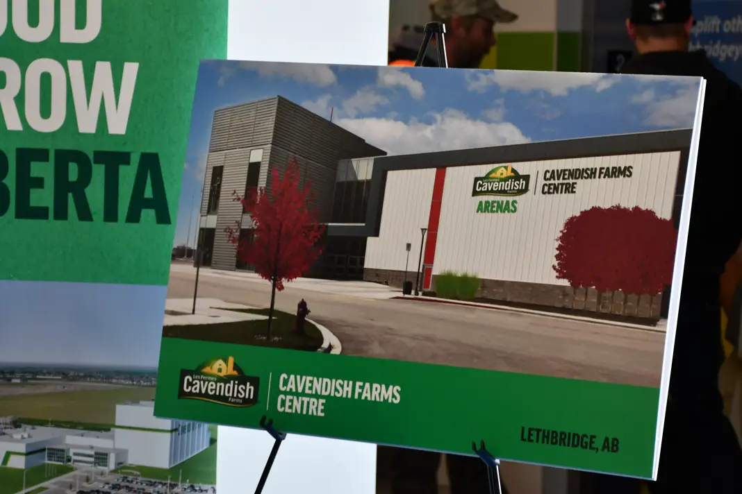 Cavendish Farms Centre Sign Announcement YMCA