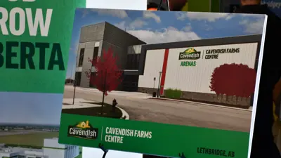 Cavendish Farms Centre Sign Announcement YMCA