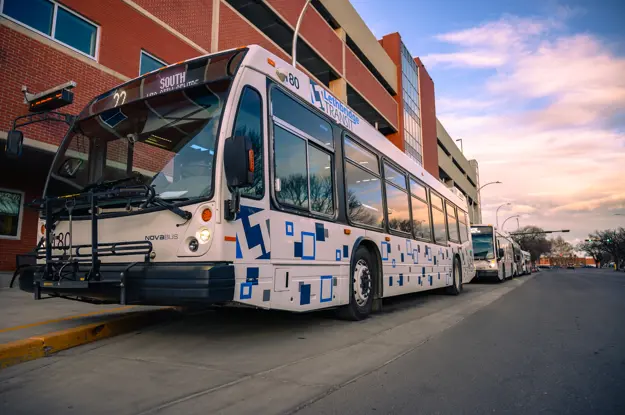 LT Lethbridge Transit Bus Terminal