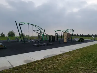 Legacy Park Challenge Course Playground 120