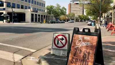 Downtown Lethbridge Intersection 2