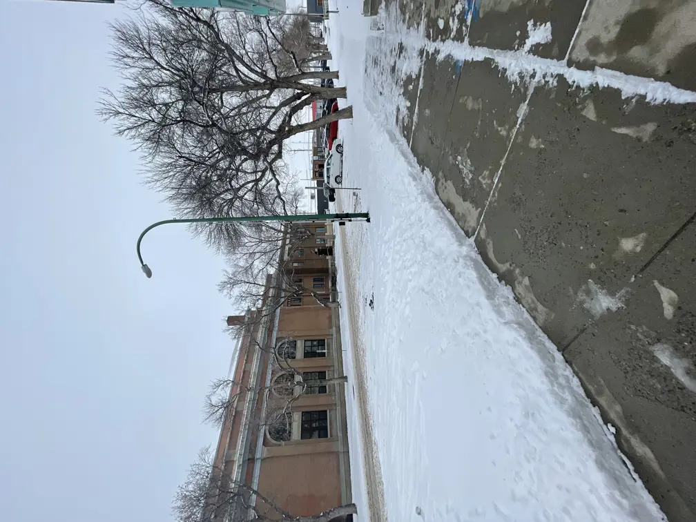 11 St S winter snowy roads