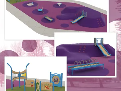 Galt Gardens Playground 3D image