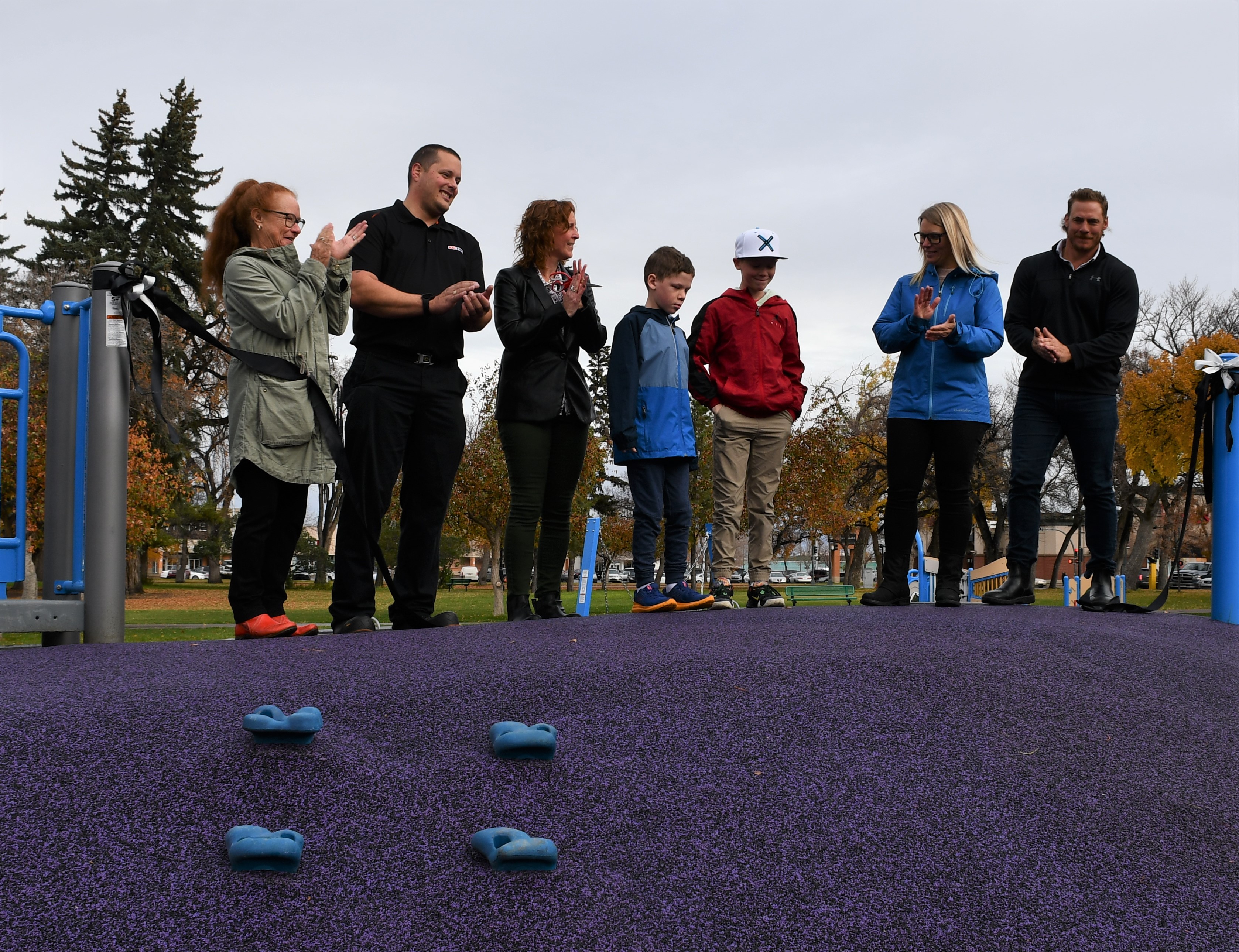 Image of New play space in Galt Gardens now open