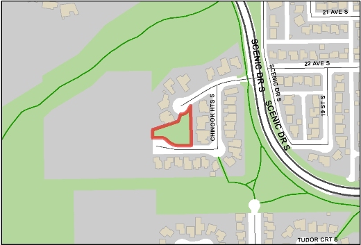 Chinook Park South Map