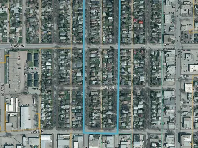 4 Ave N April 15 outage map