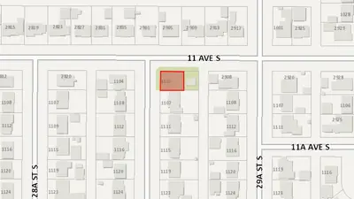 Tot Lot Location Map