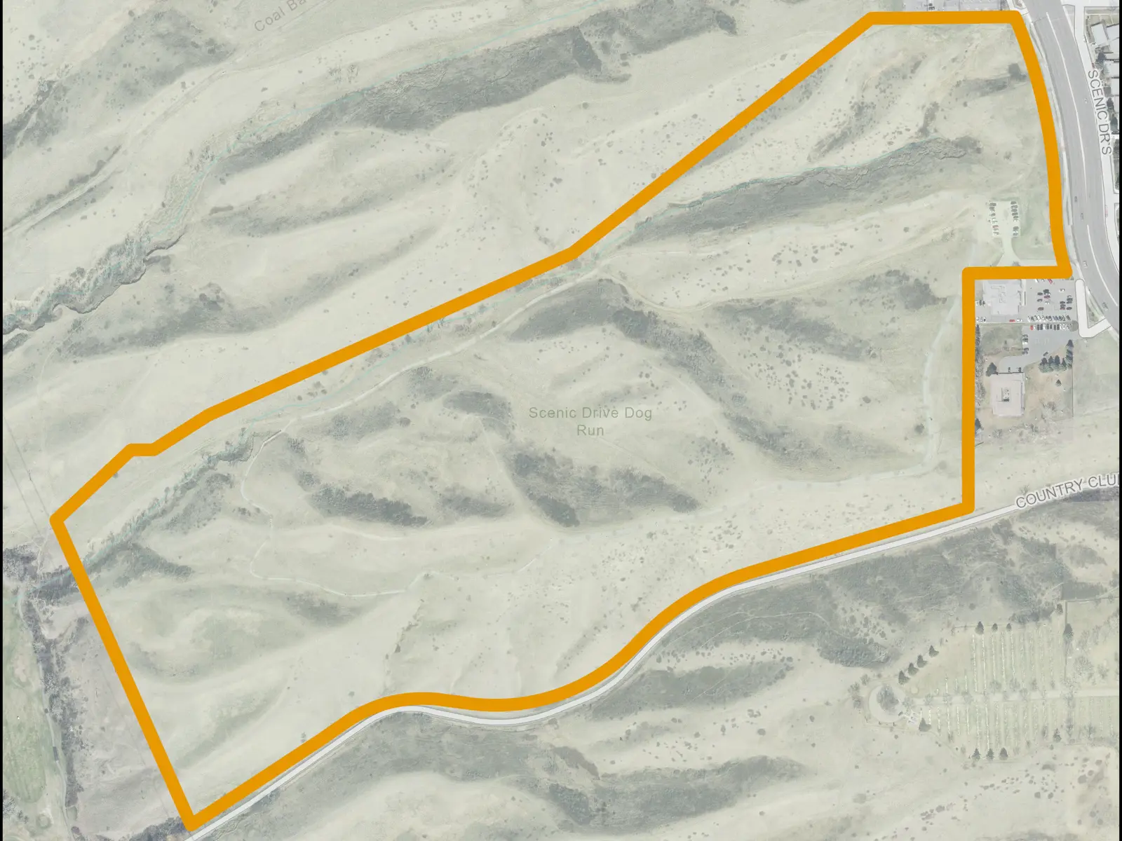 Scenic Drive Dog Run City of Lethbridge