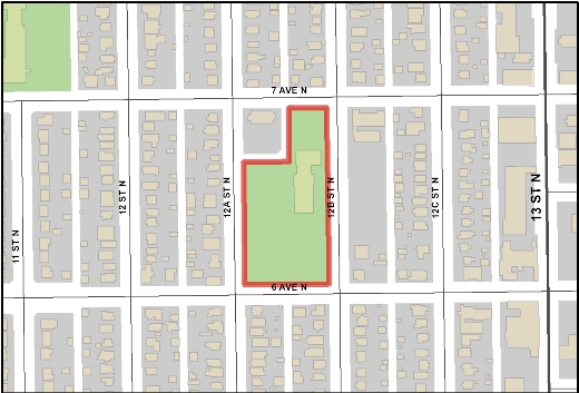 St Basils School Park Map