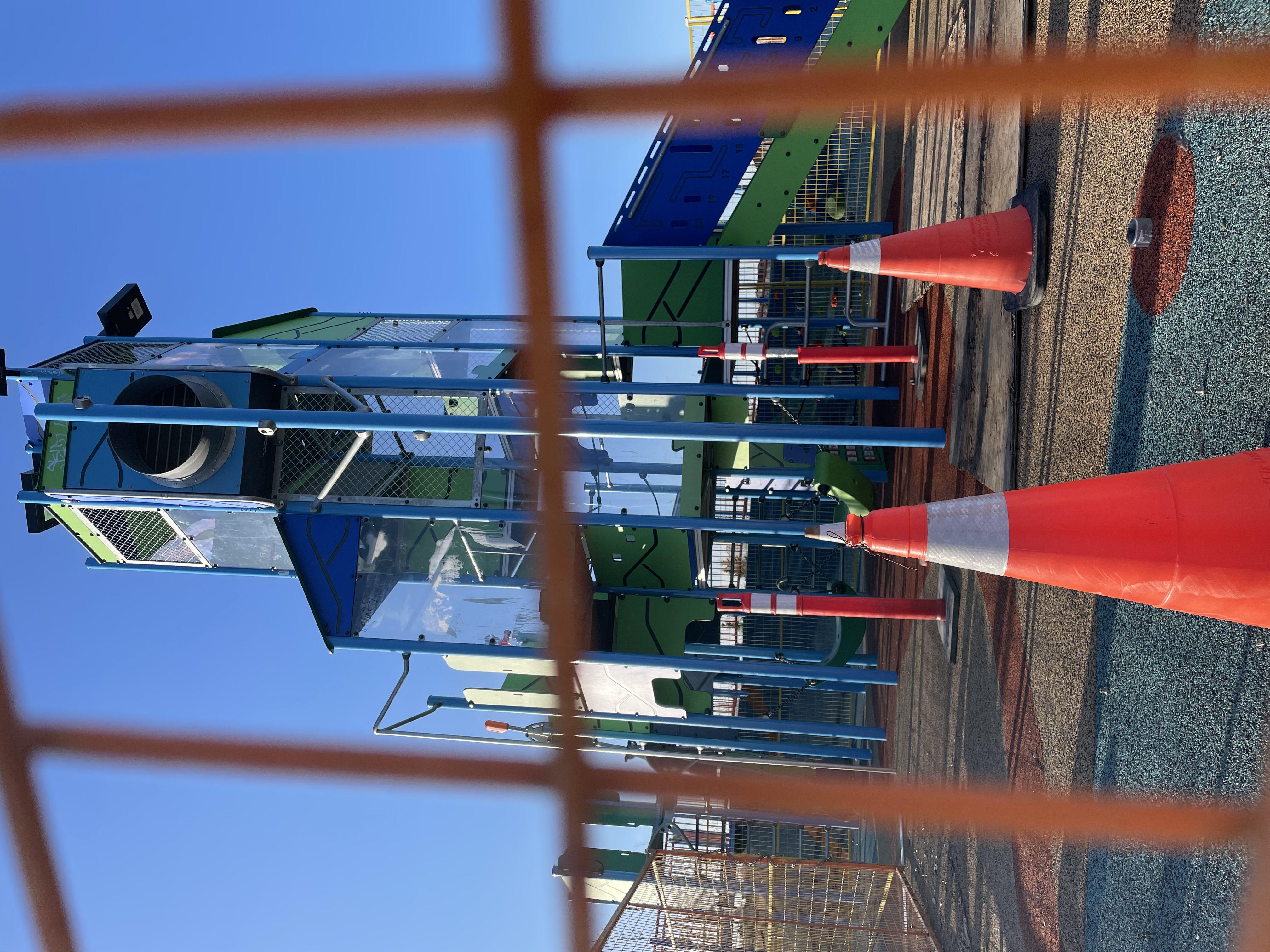 Image of Slide replacement in Legacy Park