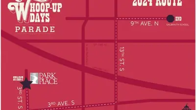 Whoop Up Days Parade Route 2024