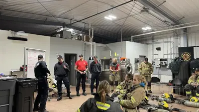 Fire Careers photo with gear