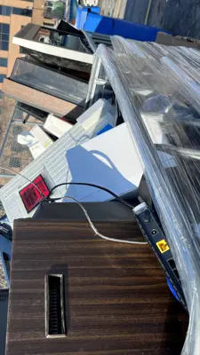 ewaste bin ewaste closeup