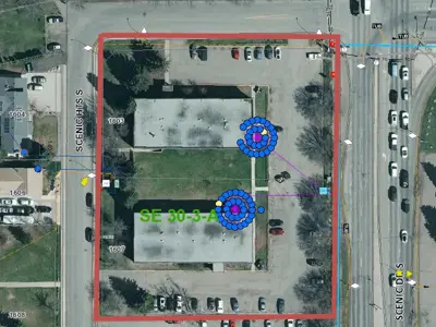 Scenic Heights S April 25 Outage Map