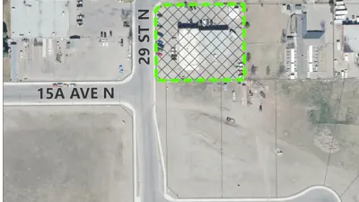 Bylaw 6401 Map - 2910 16 Ave N aerial