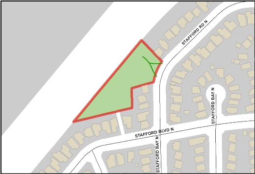 Stafford Tot Lot Map