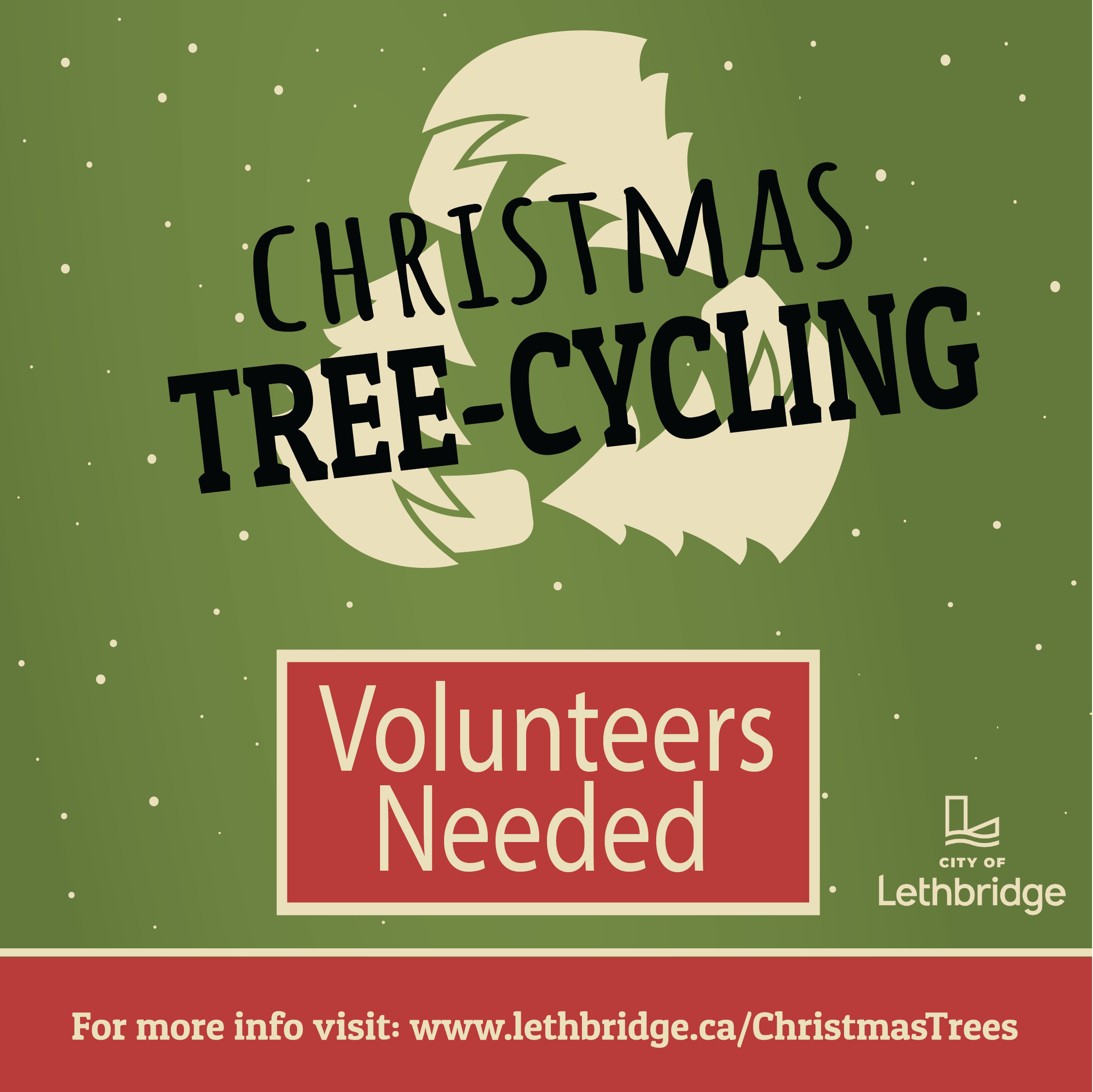 Image of Volunteer Youth Group needed for this year's Christmas Tree Collection program