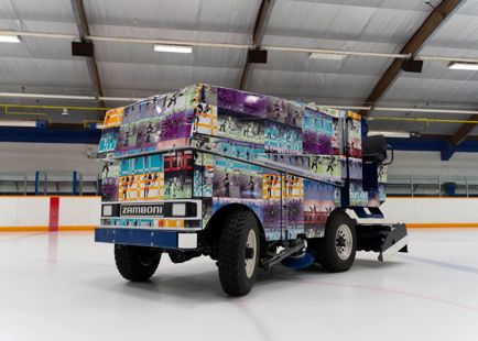 Logan Boulet, Zamboni, Public Art, Interwoven Legacies