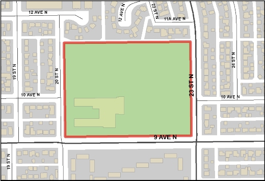 Wilson Middle School Park Map
