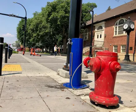 Galt water filling fountain station