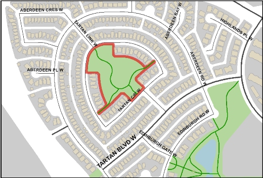 Tartan Park Map