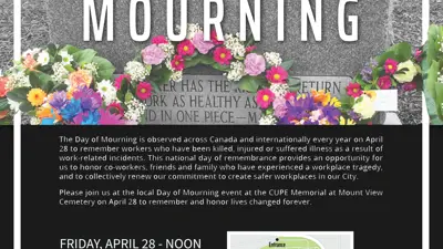 Cupe Day of Mourning 2023 tombstone