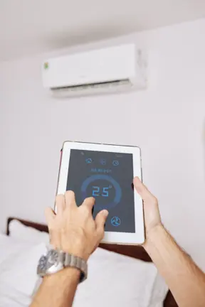 Ipad home thermostat 
