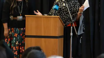 Reconciliation Gala 2023 Cyndi Bester Marcia Blackwater