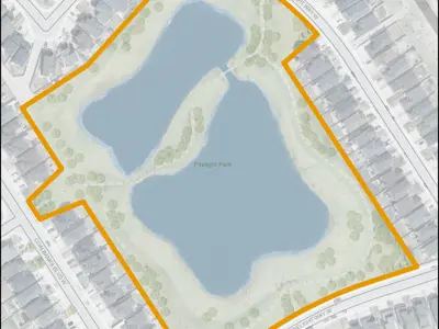 Firelight Park Map Outline