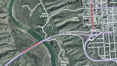 Aug 29 2024 Road Closures map view