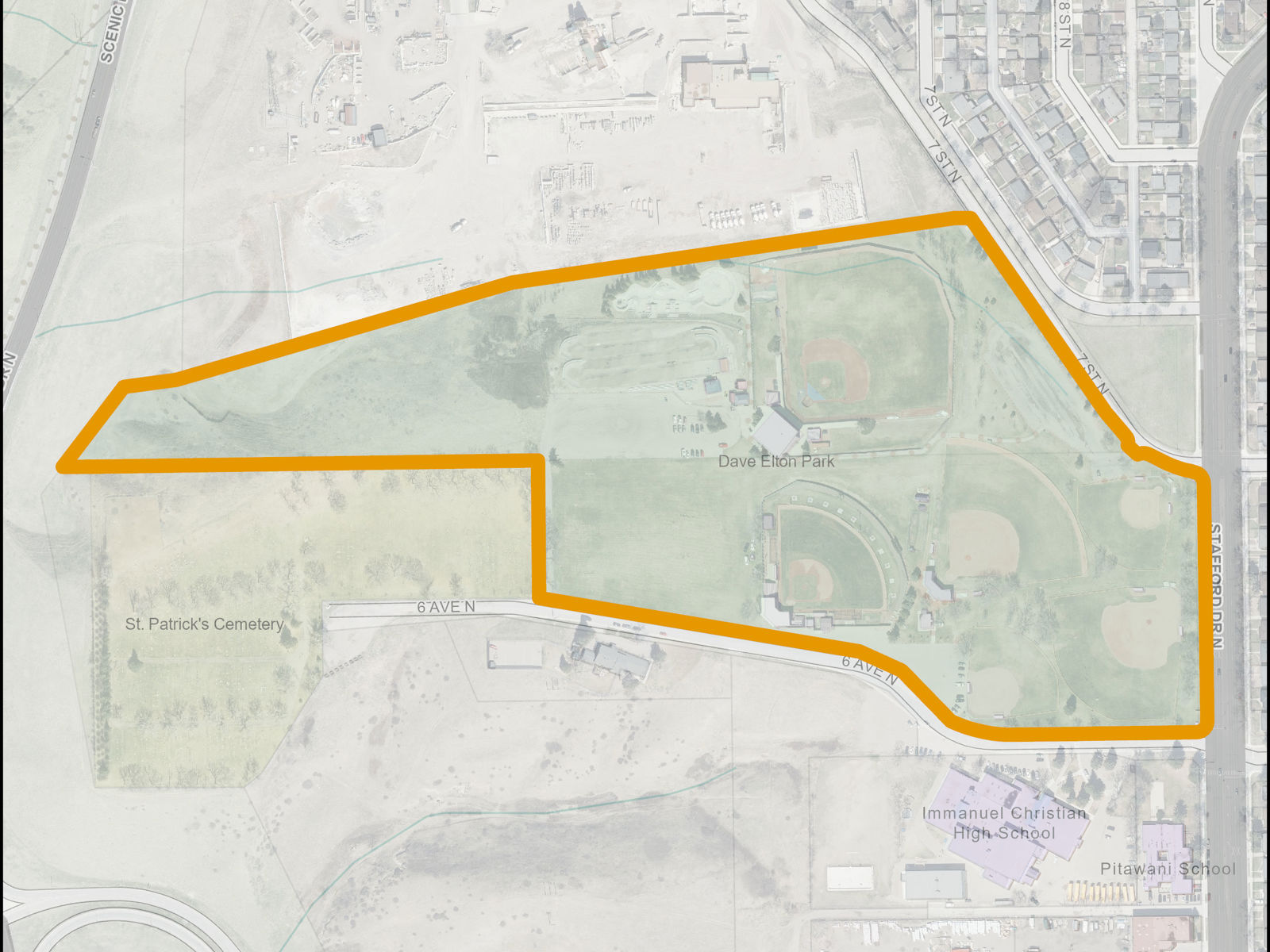 Dave Elton Park City of Lethbridge