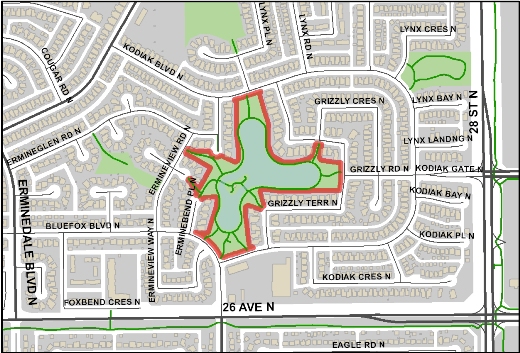 Chinook Lake Park Map