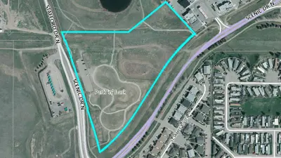 Park N Bark Lighting map outline