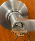 Door lock and key