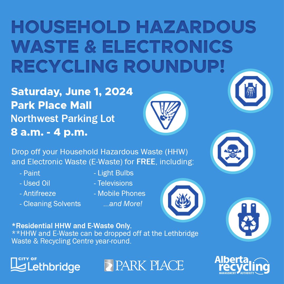 Image of Household Hazardous Waste & Electronics Recycling Roundup this Saturday