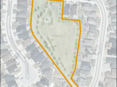 Heritage Point Park Map Outline