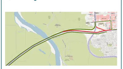 Detour map view