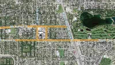 10 And 9 Ave S Project Map Area