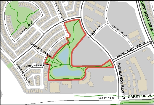 West Highlands Park Map