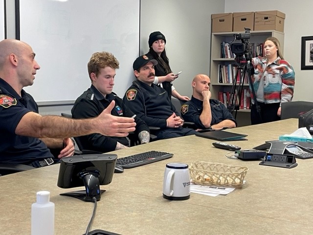 Fire EMS crew classroom