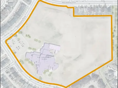 GS Lakie School Park Map Outline