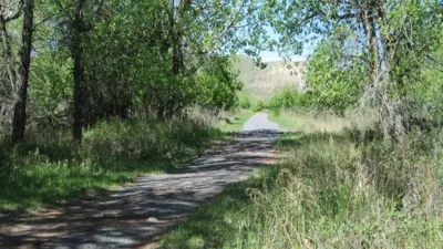 Path to the Oldman River summer, 2013. Photo T. Purkis