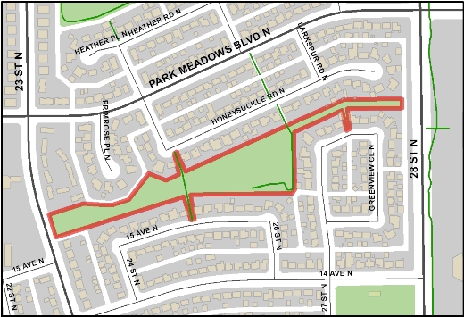 Park Meadows Park Map